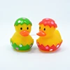 Promotional Custom Plastic Rubber Easter Duck Egg Set Bath Rubber Duck