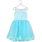 Easter fashionable baby clothes layered girl dress elegant princess dress