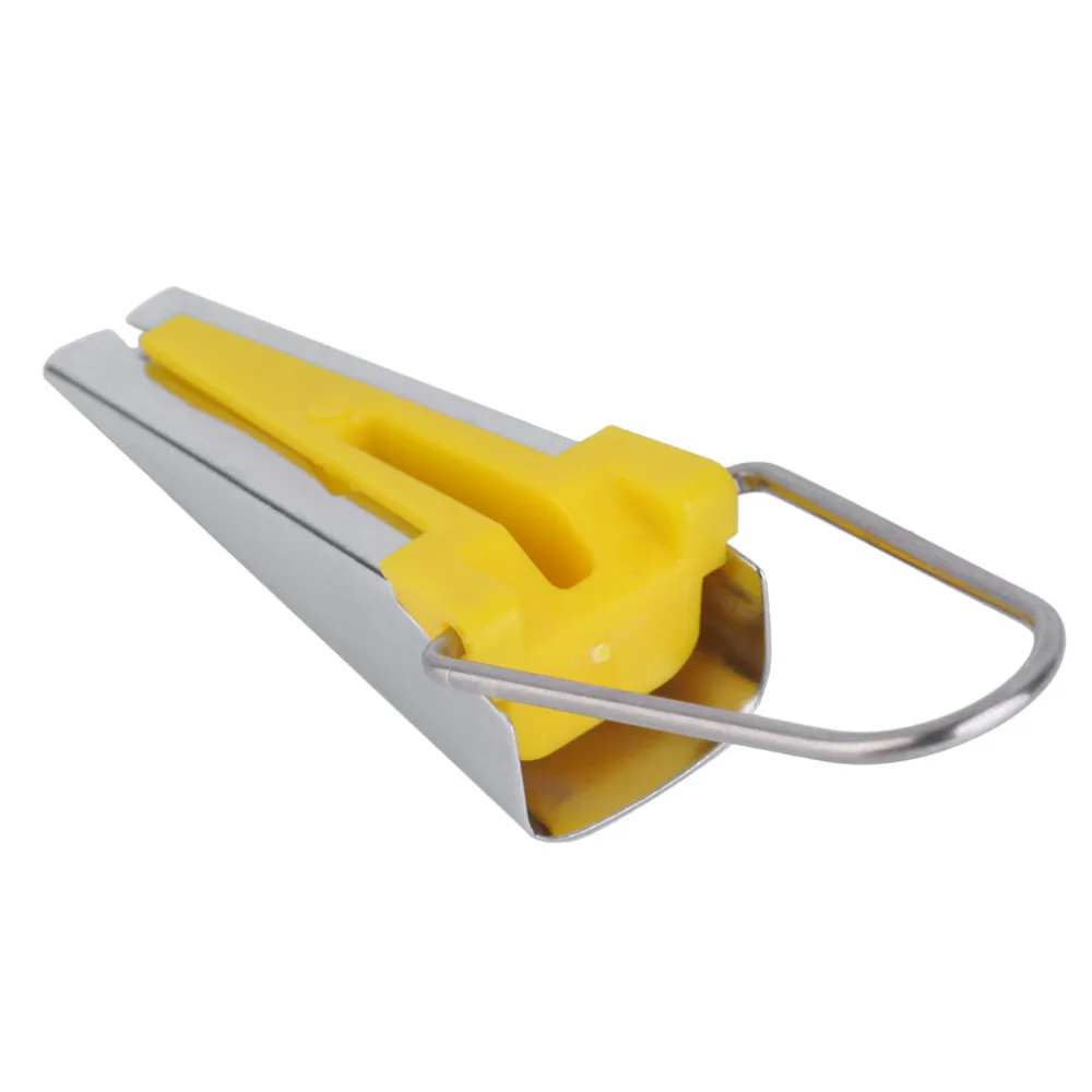 2016 new High quality 1Pc Fabric Clover Bias Tape Maker Binding Tool 25mm Set Machine Tool Sewing Quilting hot selling blue