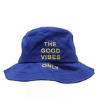 Wholesale Mens White Plain Bucket Hat Wholesale