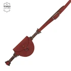 china supplier metal chain fashion pu leather belt straw belt waist bag custom belt leather bag