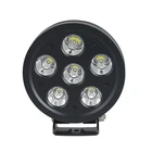Car Projector LED Fog Light Driving Lamp Bulb stop/flood light 60w aluminum alloy housing waterproof