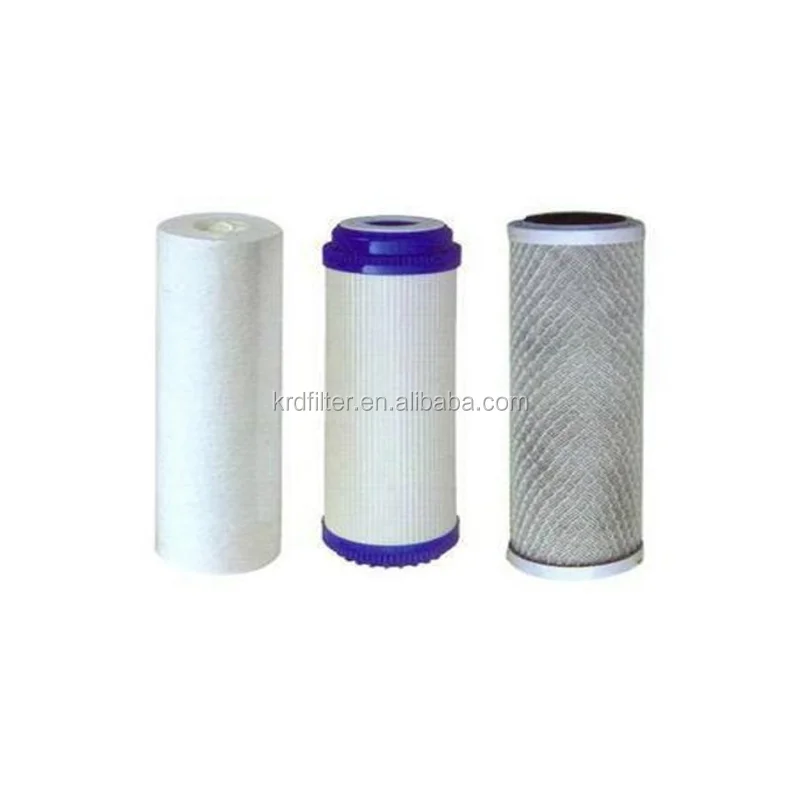 CTO Carbon Block Activated Carbon Water Filter Charcoal Filter Cartridge/Housing