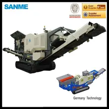 Crawler-Type Mobile Portable Small Rock Jaw Crusher Plant