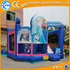 Factory price Beautiful Castle Inflatable 0.55 mm PVC Frozen Bounce House,Frozen Bouncy Castle, Frozen Jumper for Kids