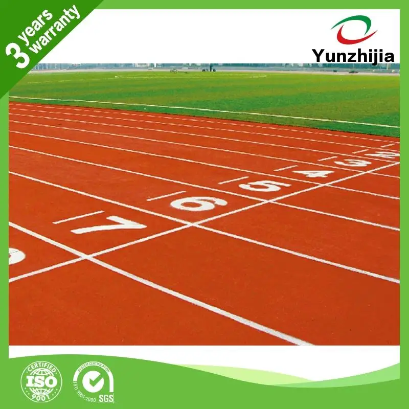 Factory direct sale outdoor rubber flooring for middle school