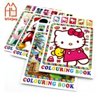 Children cartoon stationery gift set school book and color pencil stationery set for kids