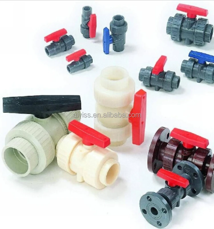 1/4" Or 3/8" Pvc Sample Valves Plastic Valve For Chemical Industry