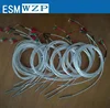 New Thermal Resistance Temperature Sensor, PT100 With Dimensions 4mm*40mm*3000mm Wire 3-wire Range -50~200 Accuracy A grade
