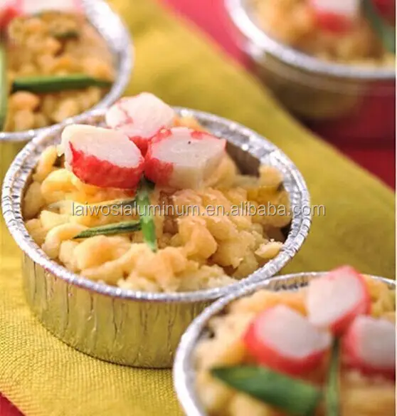 color coated aluminium foil food box