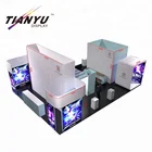 High quality wholesale foldable convention 3x3 3x6 3x9 size aluminum frame exhibition expo booth