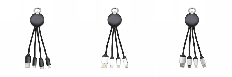 1m Micro type c 8 pins USB 3 in 1 Magnet Charger Charging Cable magnetic usb cable - ANKUX.COM