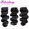 Hot selling three part cheap lace closure virgin malaysian silk base closure 4x4 lace closure