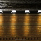 Solar Light Solar Solar Light 2018 New Solar Powered Garden Decorative Light LED Gutter Light Solar Fence Light Outdoor