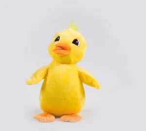 stuffed yellow duck