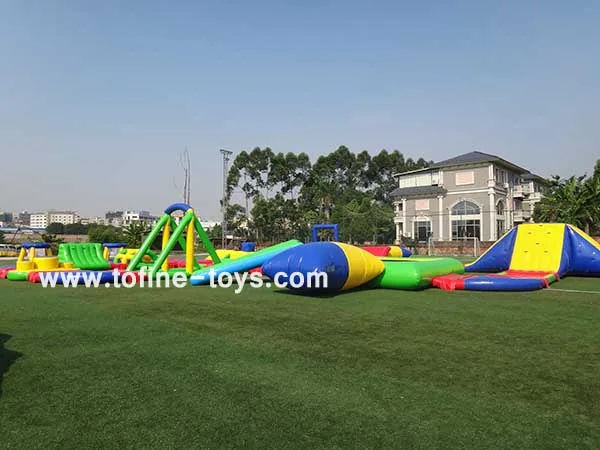 biggest inflatable water park