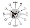 Zhangzhou weili factory especial style hammer screw clock spanner saw clock tool clock