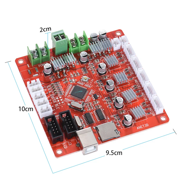 3D Printer Motherboard Ramps1.4 Main Control Board for Reprap Prusa i3 3D Printers