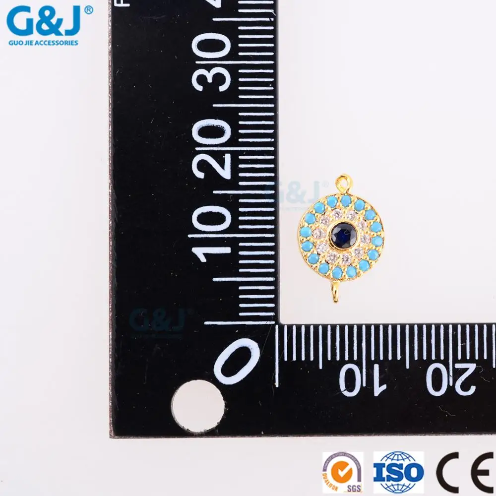 guojie brand wholesale Necklaces with cubic zircon gem stone woman Pendants Jewelry