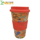 Hot Sale Biodegradable Bamboo Fiber Coffee Cup Mug For Kids Supplier