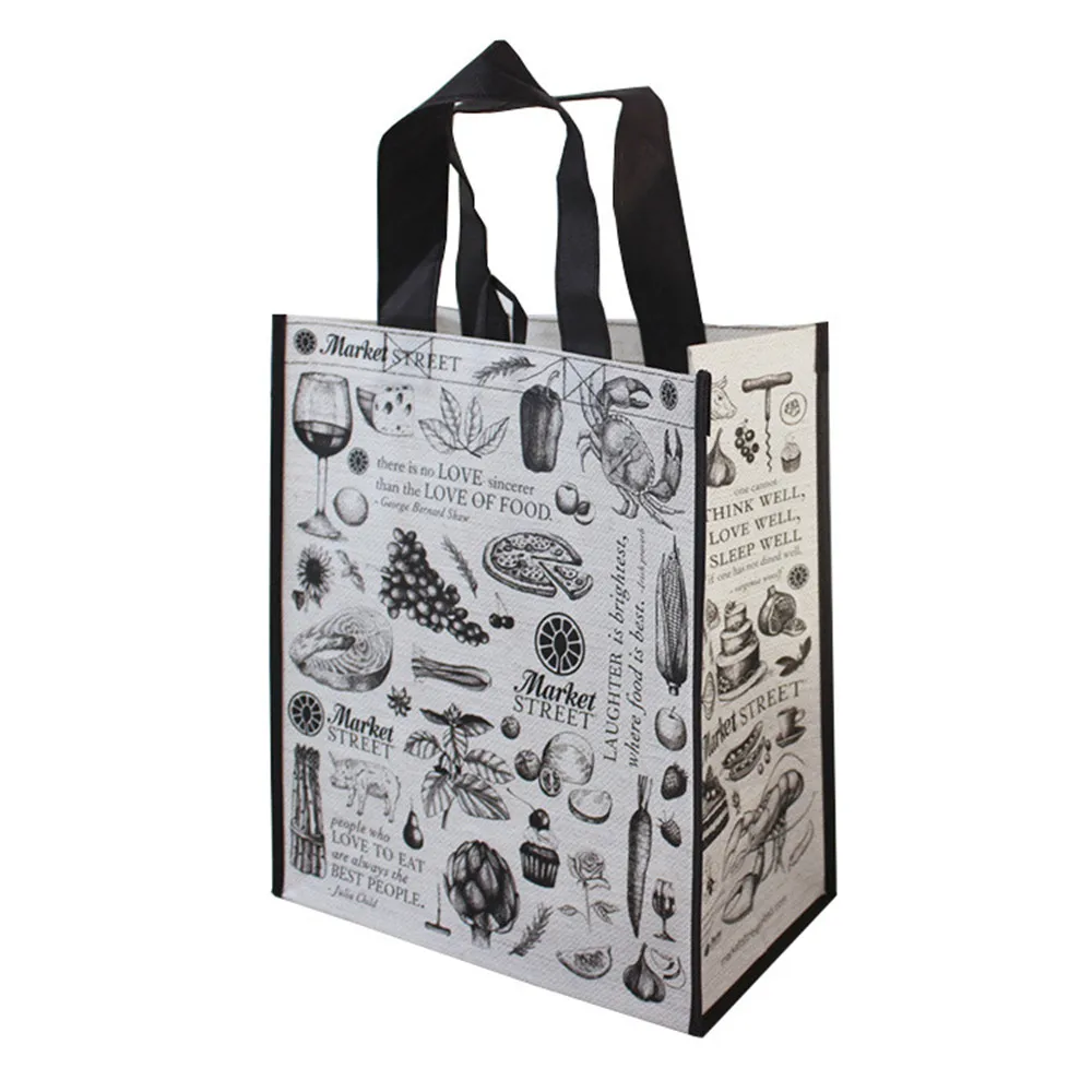 woven bag usage: packing; clothing; shopping; advertisement wed