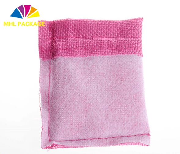 custom printed linen jewelry pouch plain drawstring jute bags