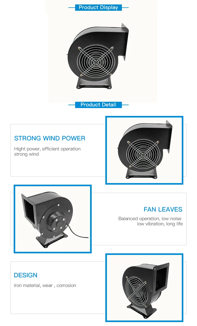Centrifugal Blower, 330W, 150mm - detail 6