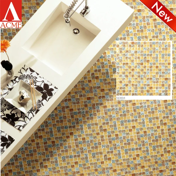 bathroom tile kitchen mixed crystal glass mosaic tile for wall and floor