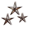 Wholesale custom Five-pointed Star Metal Wall Art Decoration