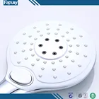hot sale bathroom chrome 2 in 1 rainfall showerhead and hand shower combo 3 functions handheld shower head set