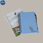 Promotional LOGO printed hardcover spiral custom notebook