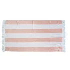custom 100% cotton velour bath towel jacquard logo China factory