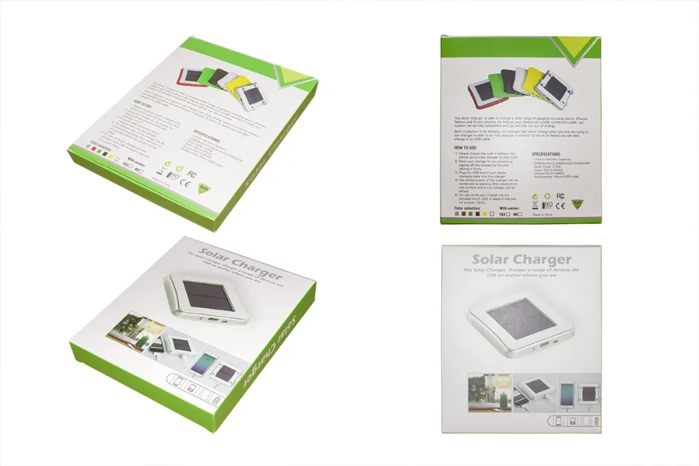 2019 Newest design Polymer Battery mini waterproof 5200mah solar power bank - ANKUX.COM