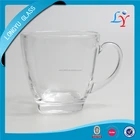 Personalized Glass Travel Mug Heat Resistant Opal Glassware Crystal Glassware