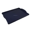 Black ABS Plastic Anti slip Food Serving Trays