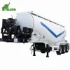 3 Axles 60Tons Powder Materials Transport Tank Semi Trailer Plant Used Bulk Cement Tanker Truck