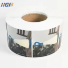 Custom sticker decorative lamp label printing