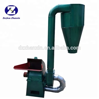 Whole poultry farm equipment feed factory equipment/poultry feed farm hammer mill with Cyclone system