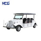 Hot Selling 6 Seats Electric Vintage Golf Cart Bubble Car