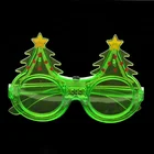 led 6pcs light christmas tree christmas funny glasses