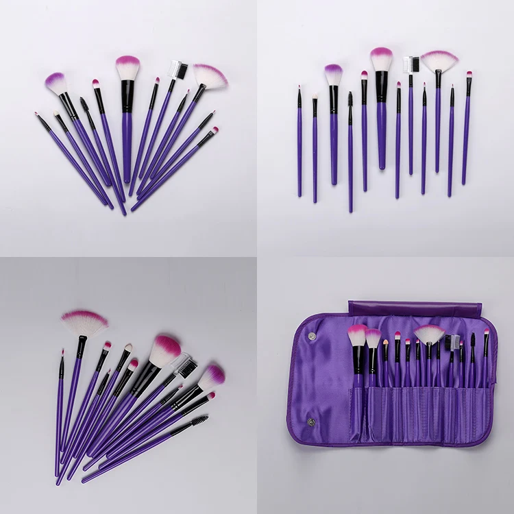 crystal makeup brush set