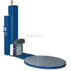 automatic pallet stretch film wrapping machine and wrapper