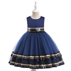 Children kids baby girl white party wear frocks dress