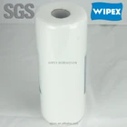 Cotton clean wipe rolls high quality disposable spunlace non-woven floor clean cloth in roll