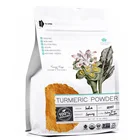 Custom Printing Glossy Plastic 8 Side Sealed Flat Bottom Zipper Bags For Buck Wheat Flour Nuts Raw Sugar Packaging