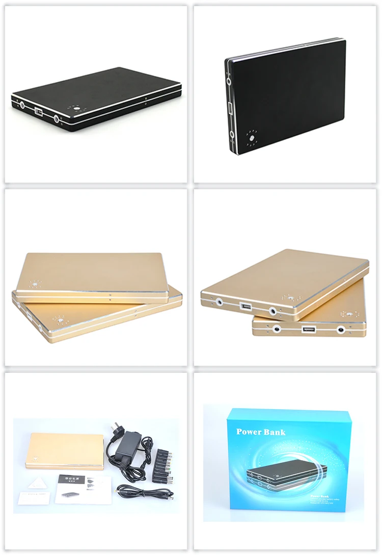 Logo custom slim 2A 5V laptop power bank 20000mah mobile power bank charging station - ANKUX.COM