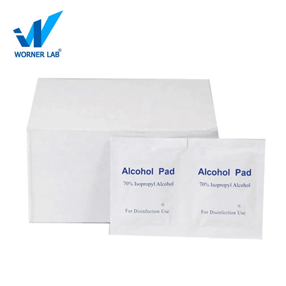 medical alcohol swab alcohol pre pad with 70% isopropyl