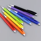 Plastic Ballpoint Pen Custom Logo Stationery Wholesale Click Action Promotional Pen