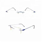 2019 Inventory frameless titanium temple optimum optical glasses