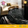 Good quality marble slab natural black and white chinese marble stone tile